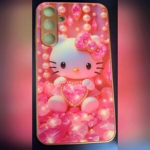 Cute Pink Cartoon Character Galaxy S23 FE Phone Case